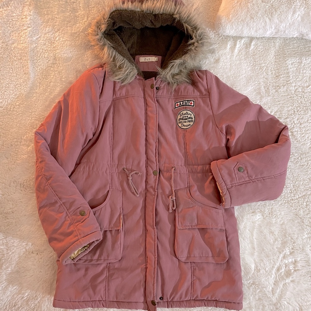 Faux Fur & Puffer Coat